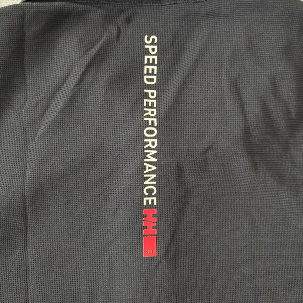 Helly Hansen Hydropower Polo Shirt Men XL Black North Shore 57 Speed Performance - Picture 9 of 11